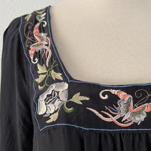 Lucky Brand Silk Boho Dress or tunic - Picture 3 of 8